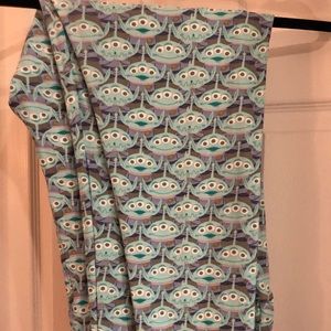TC2 Lularoe Toy Story Alien Leggings